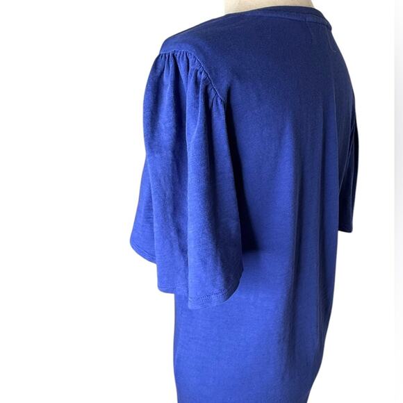 NWOT National LTD Mallory Flutter Sleeve Cobalt Blue Dress – Sz S - Picture 6 of 7